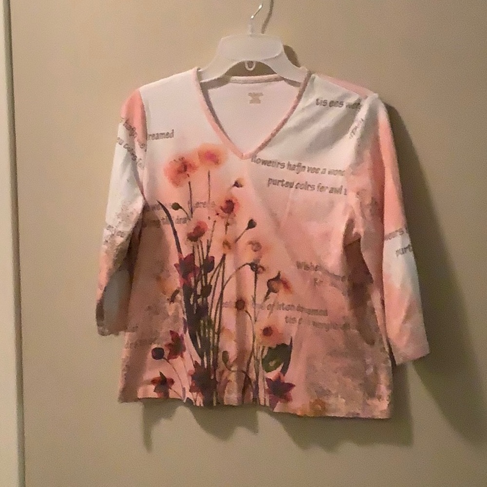 Mid Sleeve AMA Tee Shirt Top